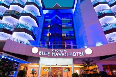 kleopatra blue hawaii hotel