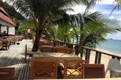 white sand beach