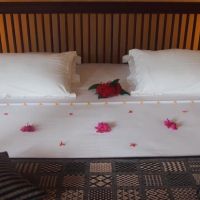 hotel flower garden