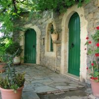 arolithos traditional cretan village