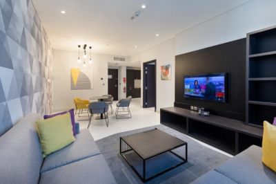 studio m arabian plaza hotel