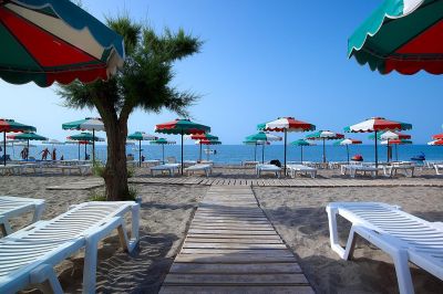 sun beach lindos