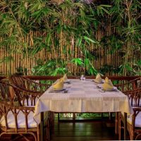 bamboo house