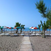 sun beach lindos